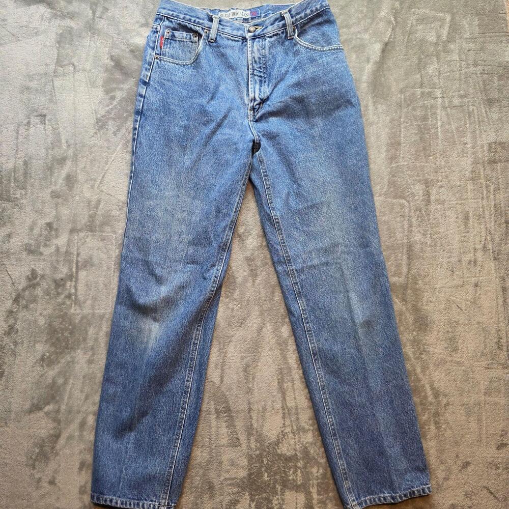 Bugle Boy Vintage 705 Jeans Mens 38x32 Blue Medium Wash Regular Straight Leg